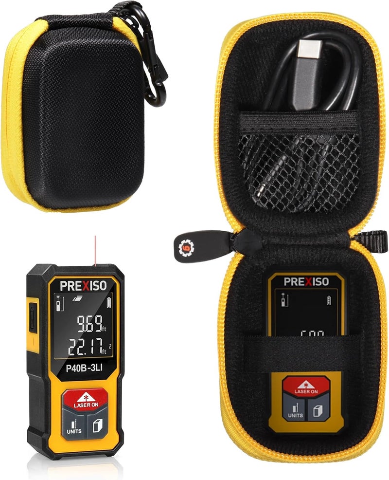 GETGEAR Laser Distance Measure Case for PREXISO Mini Laser Measurement Tool, 135Ft Rechargeable Laser Distance Meter - Image 1